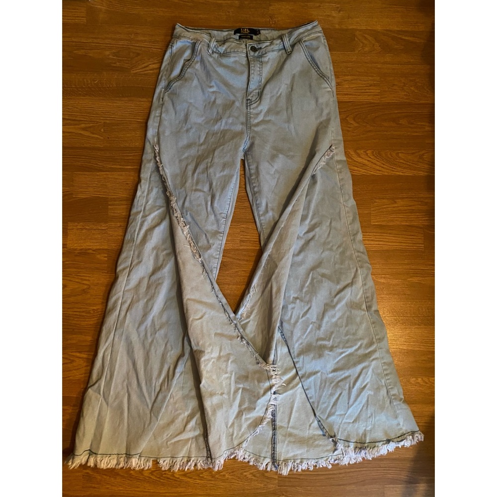 L & B Split Leg trousers